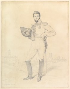 General Louis-Étienne Dulong de Rosnay by Jean Auguste Dominique Ingres
