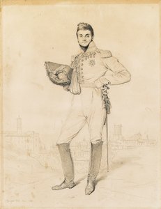 General Louis-Etienne Dulong de Rosnay by Jean Auguste Dominique Ingres