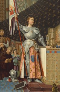 Joan of Arc at the Coronation of Charles VII, 1429 by Jean Auguste Dominique Ingres