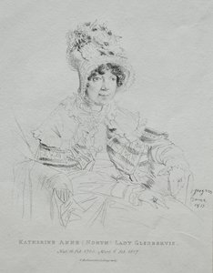 Katherine Anne Lady Glenbervie by Jean Auguste Dominique Ingres