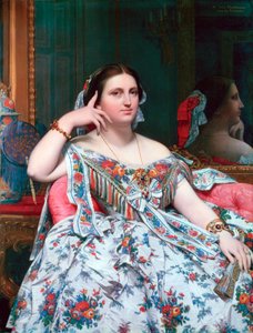 Madame Moitessier by Jean Auguste Dominique Ingres