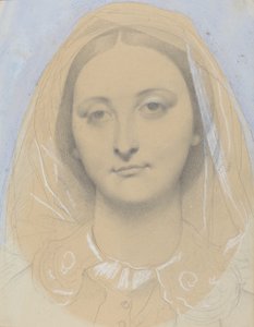 Mademoiselle Mary de Borderieux by Jean Auguste Dominique Ingres