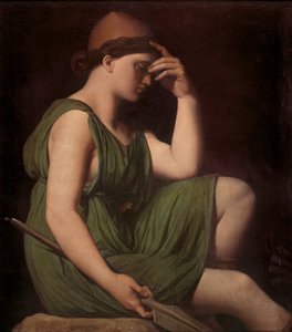 Odysseus, study for the Apotheosis of Homer