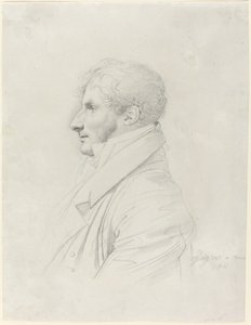 Philippe Mengin de Bionval by Jean Auguste Dominique Ingres