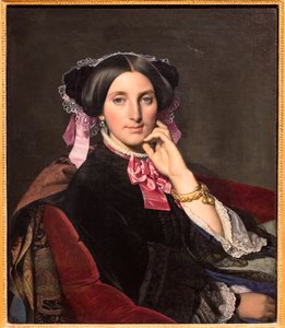 Portrait of Caroline Gonse by Jean Auguste Dominique Ingres