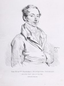 Portrait of Frederick Sylvester Douglas by Jean Auguste Dominique Ingres