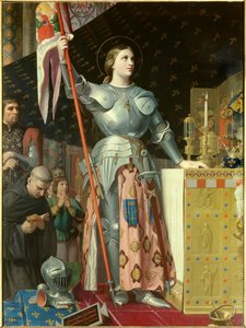 Portrait of Joan of Arc at the Sacre of Charles VII