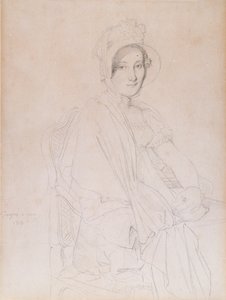 Portrait of Marie Marcoz, Later Vicomtesse de Senonnes