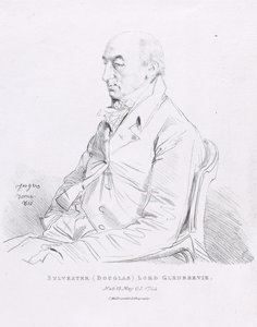 Portrait of Sylvester (Douglas), Lord Glenbervie by Jean Auguste Dominique Ingres