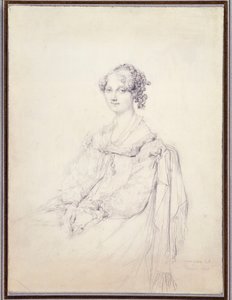 Portrait of the Hon. Mrs. Fleetwood Pellew by Jean Auguste Dominique Ingres