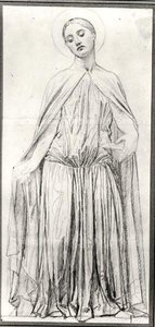 St. Adelaide, 1842 by Jean Auguste Dominique Ingres
