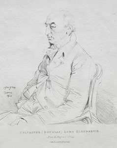 Sylvester Lord Glenbervie by Jean Auguste Dominique Ingres