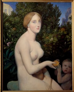 Venus a Paphos, Portrait of Madame Balay by Jean Auguste Dominique Ingres
