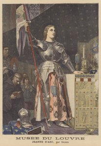 Joan of Arc at the Coronation of Charles VII by Jean Auguste Dominique (after) Ingres
