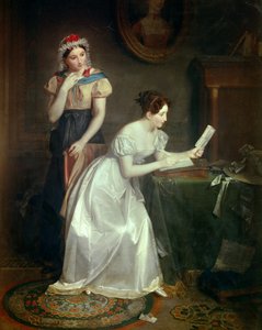 The answer to the letter by Jean Augustin Franquelin