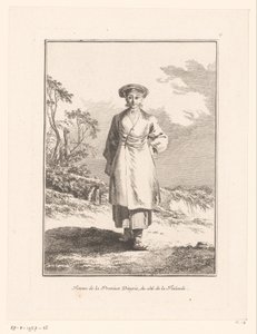 Young Woman from Ingermanland by Jean Baptist Leprince