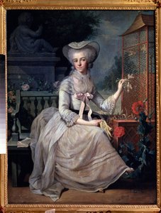 Young Lady at a Cage