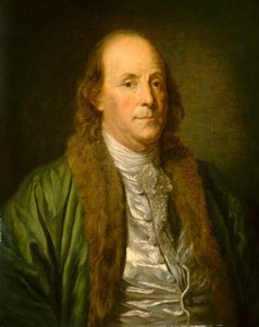 Benjamin Franklin by Jean Baptiste (after) Greuze