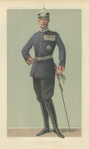 HRH The Crown Prince of Germany by Jean Baptiste (after) Guth