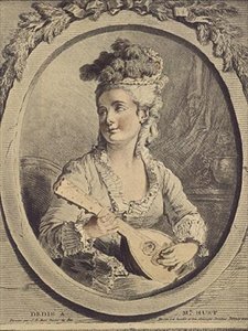 Madame Huet, engraving by Gilles Demarteau