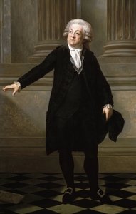 Portrait of Honore Gabriel Riqueti, Count of Mirabeau