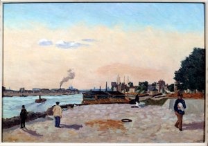 Bercy dock around 1874