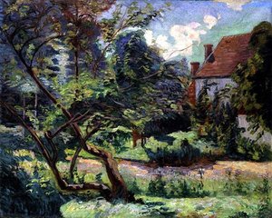 Orchard at the Edge of the Wood, Miregaudon by Jean Baptiste Armand Guillaumin