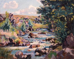 Pontgibaud Countryside, 1893