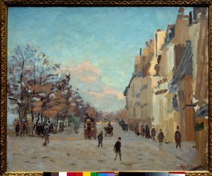 Quai de la Gare in Paris, Snow Effect