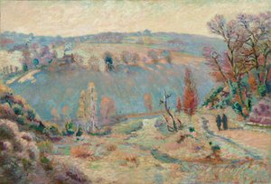 Valley of the Sédelle at Pont Charraud: White Frost, c.1903-11 by Jean Baptiste Armand Guillaumin