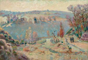 Valley of the Sédelle at Pont Charraud: White Frost by Jean Baptiste Armand Guillaumin