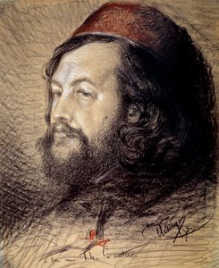 Portrait of Theophile Gautier (1811-1872)