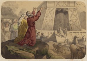 Exit from the Ark by Jean Baptiste Auguste Leloir