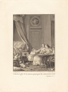 This is the Rule of Nature, Why Do You Contradict It? by Jean Baptiste Blaise Simonet after Jean Michel Moreau