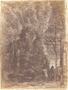 Dante and Virgil by Jean Baptiste Camille Corot