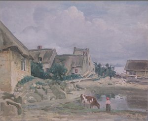 Environs of Fontainebleau by Jean Baptiste Camille Corot