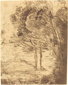 Environs of Genoa by Jean Baptiste Camille Corot