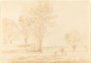 Horseman Halted in the Countryside