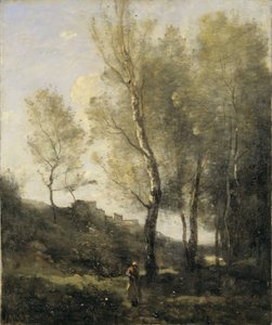 Landscape with Poplars