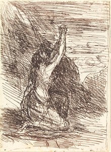 Mary Magdalene Kneeling, 1858
