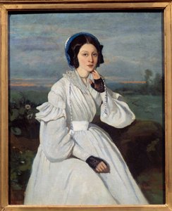Portrait of Claire Sennegon by Jean Baptiste Camille Corot