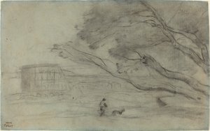 Souvenir: Roman Landscape with the Colosseum