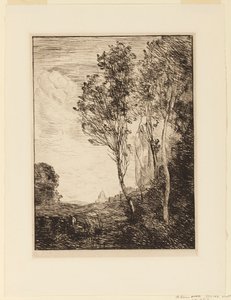 Souvenir of Italy by Jean Baptiste Camille Corot