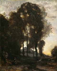 Souvenir of Italy, 1855-60 by Jean Baptiste Camille Corot