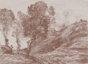 Souvenir of Italy, 1871 by Jean Baptiste Camille Corot