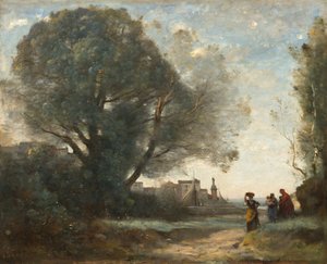 Souvenir of Terracina, 1864, reworked slightly later