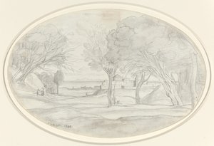 Souvenir of Tuscany by Jean Baptiste Camille Corot