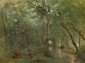 The Eel Gatherers, 1860-1865