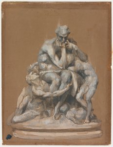 Study for the Sculpture Ugolino and His Children
