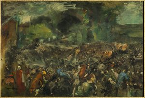 The Attack of Antonin Berezowski on Tsar Alexander II on June 6, 1867 by Jean Baptiste Carpeaux